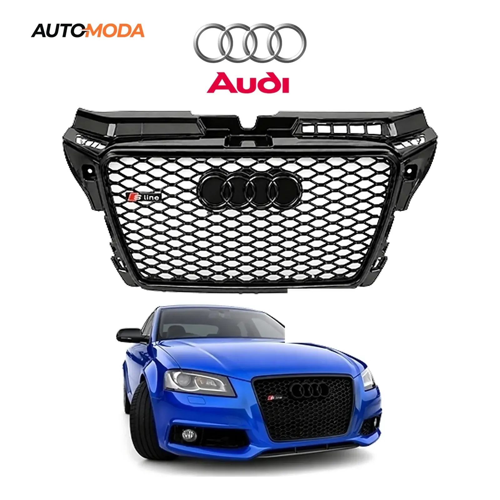 Audi A3 prednja maska S line RS (2007 - 2012)
