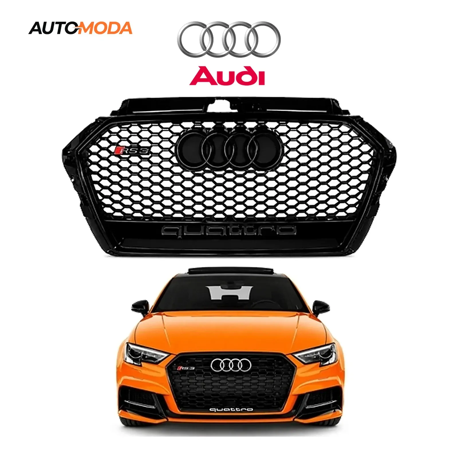 Audi A3 prednja maska S line RS (2016 - 2019)