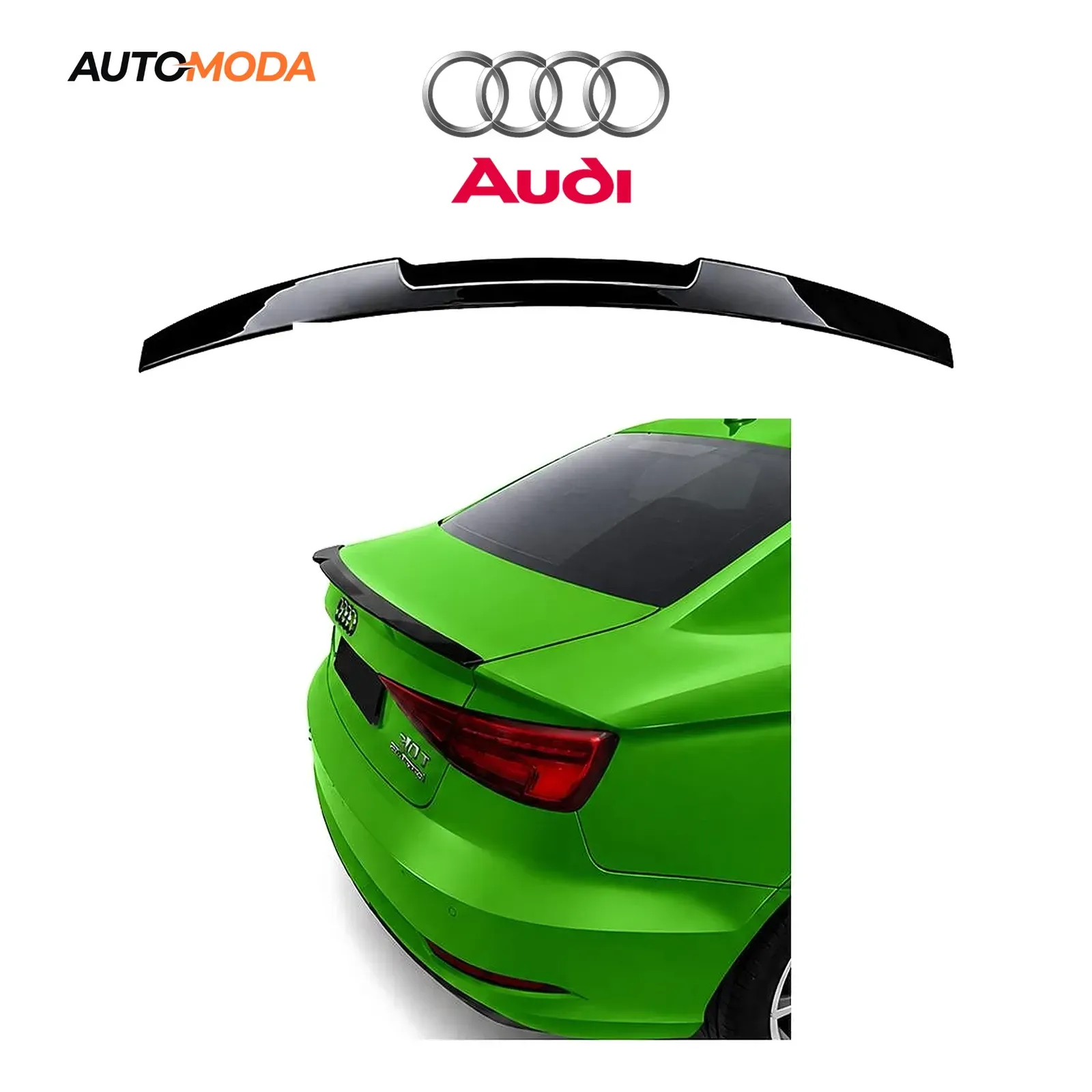 Audi A3 Sedan spojler gepeka S line RS model 2 (2012 - 2019)