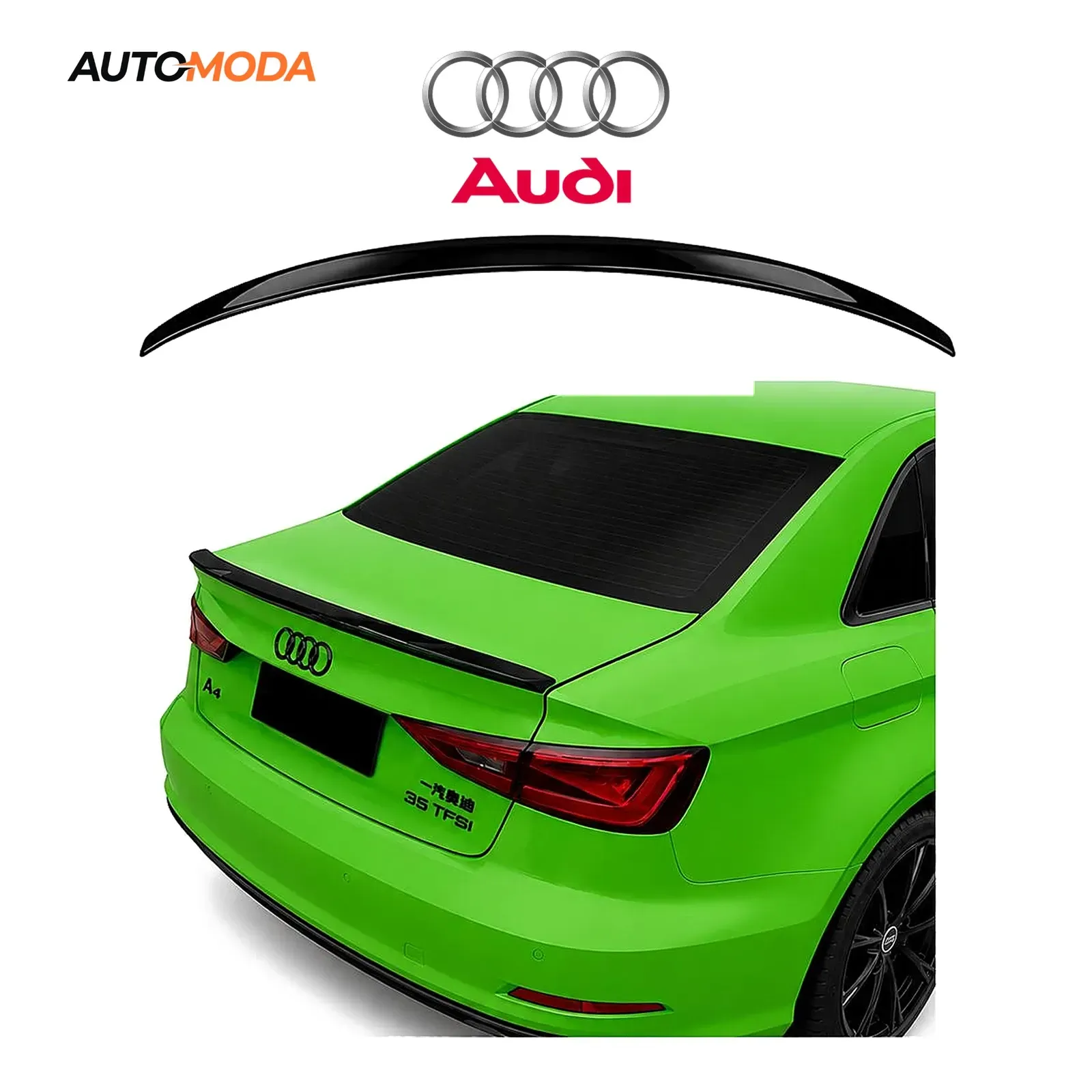 Audi A3 Sedan spojler gepeka S line RS (2012 - 2019)