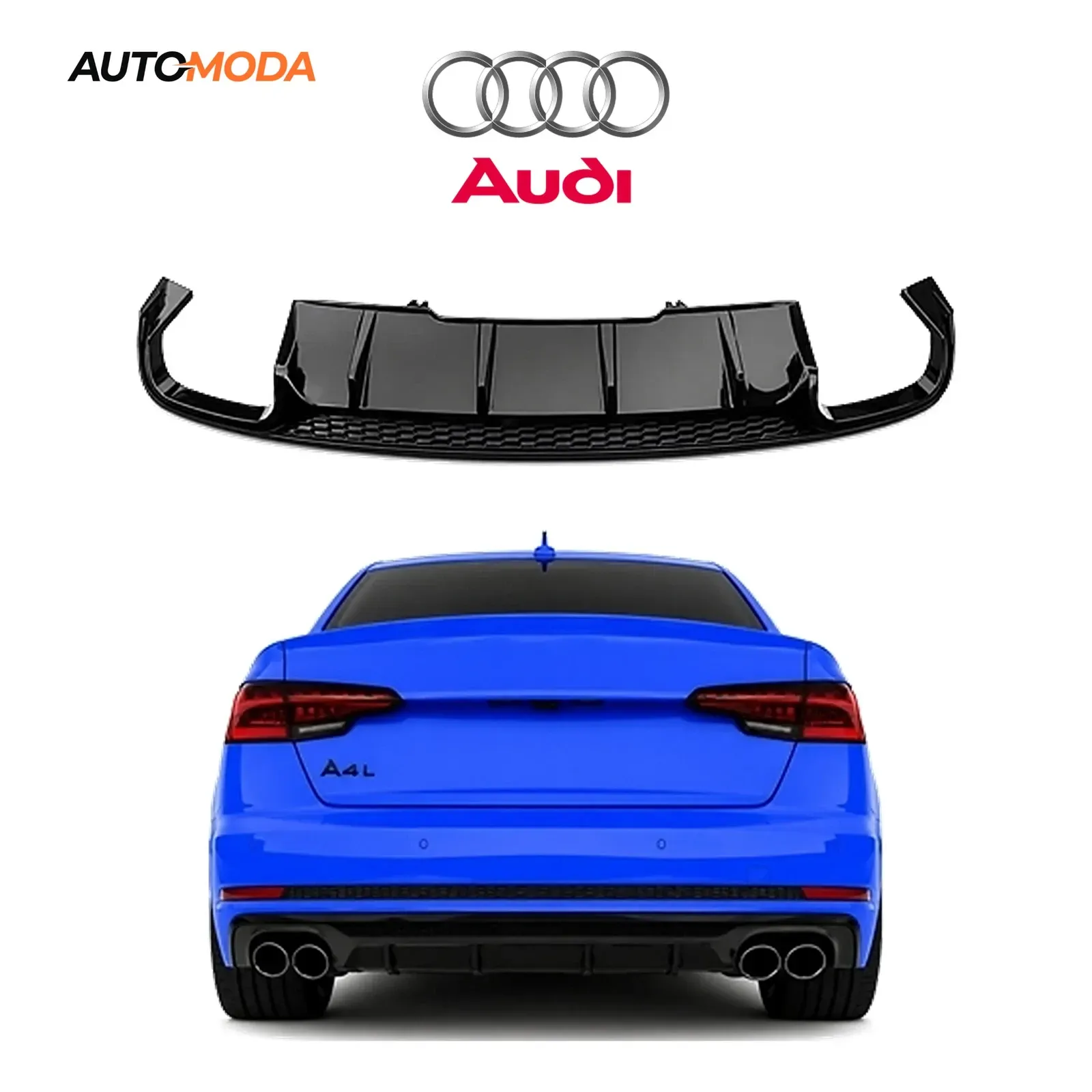 Audi A4 zadnji difuzor S line RS (2016 - 2020)