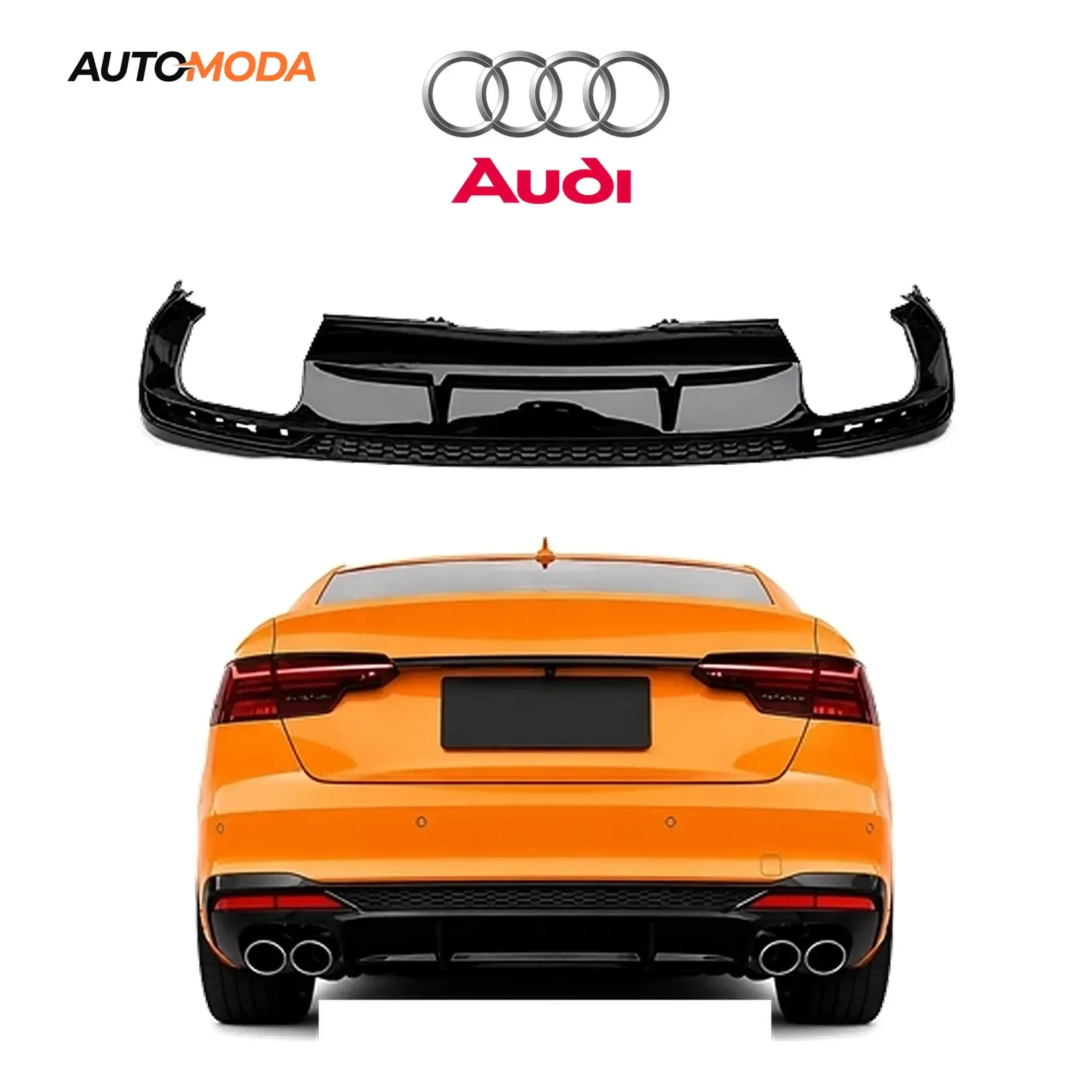 Audi A4 zadnji difuzor S line RS (2020 - 2025)