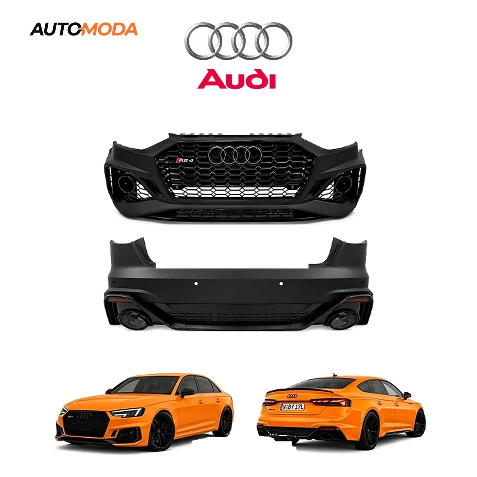 Audi A4 prednji i zadnji branik S line RS (2020 - 2025)
