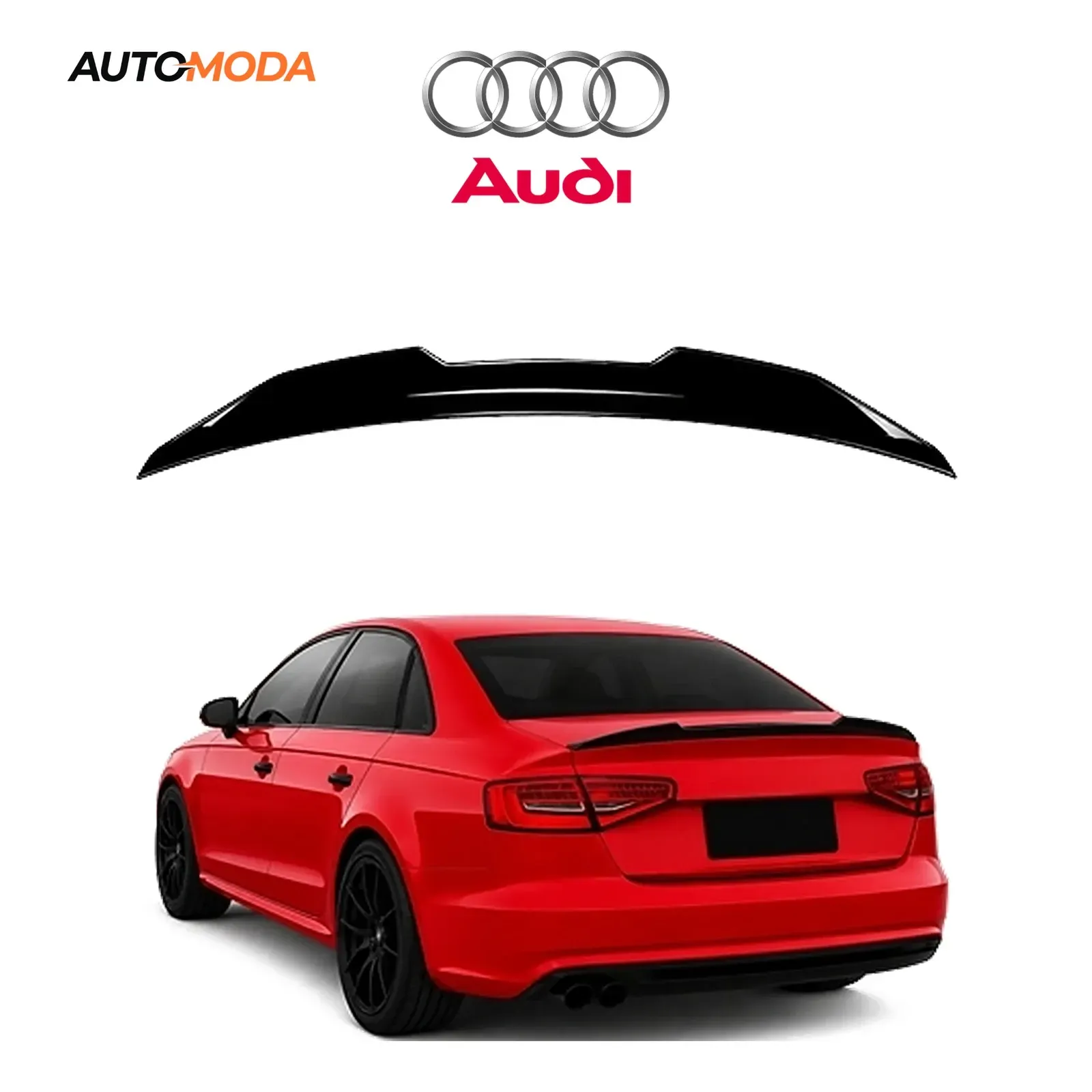 Audi A4 spojler gepeka S line RS model 2 (2008 - 2016)