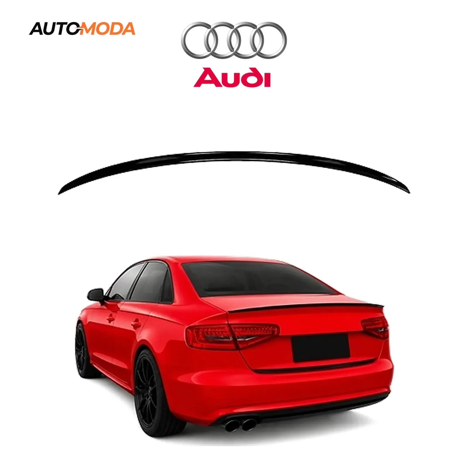 Audi A4 spojler gepeka S line RS (2008 - 2016)