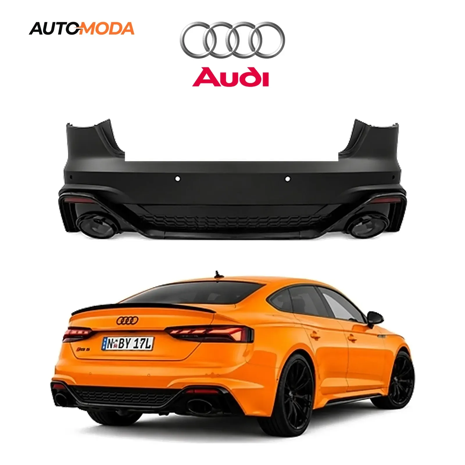 Audi A4 zadnji branik S line RS (2020 - 2025)