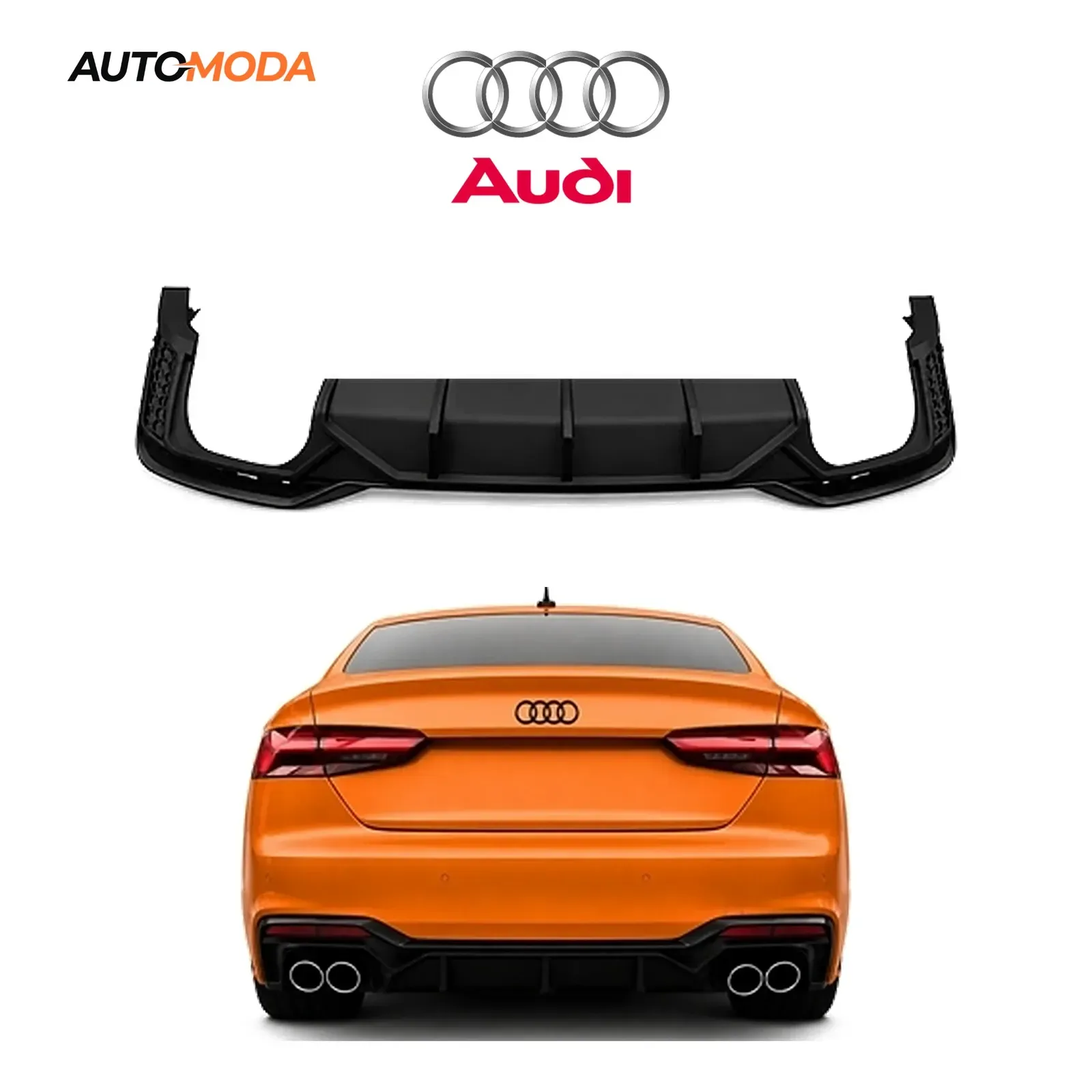 Audi A5 zadnji difuzor S line RS (2020 - 2025)