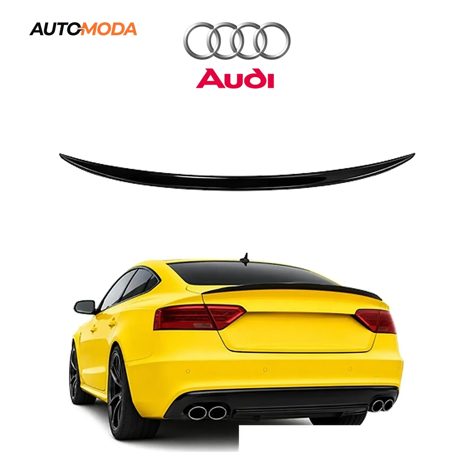 Audi A5 spojler gepeka S line RS (2007 - 2012)