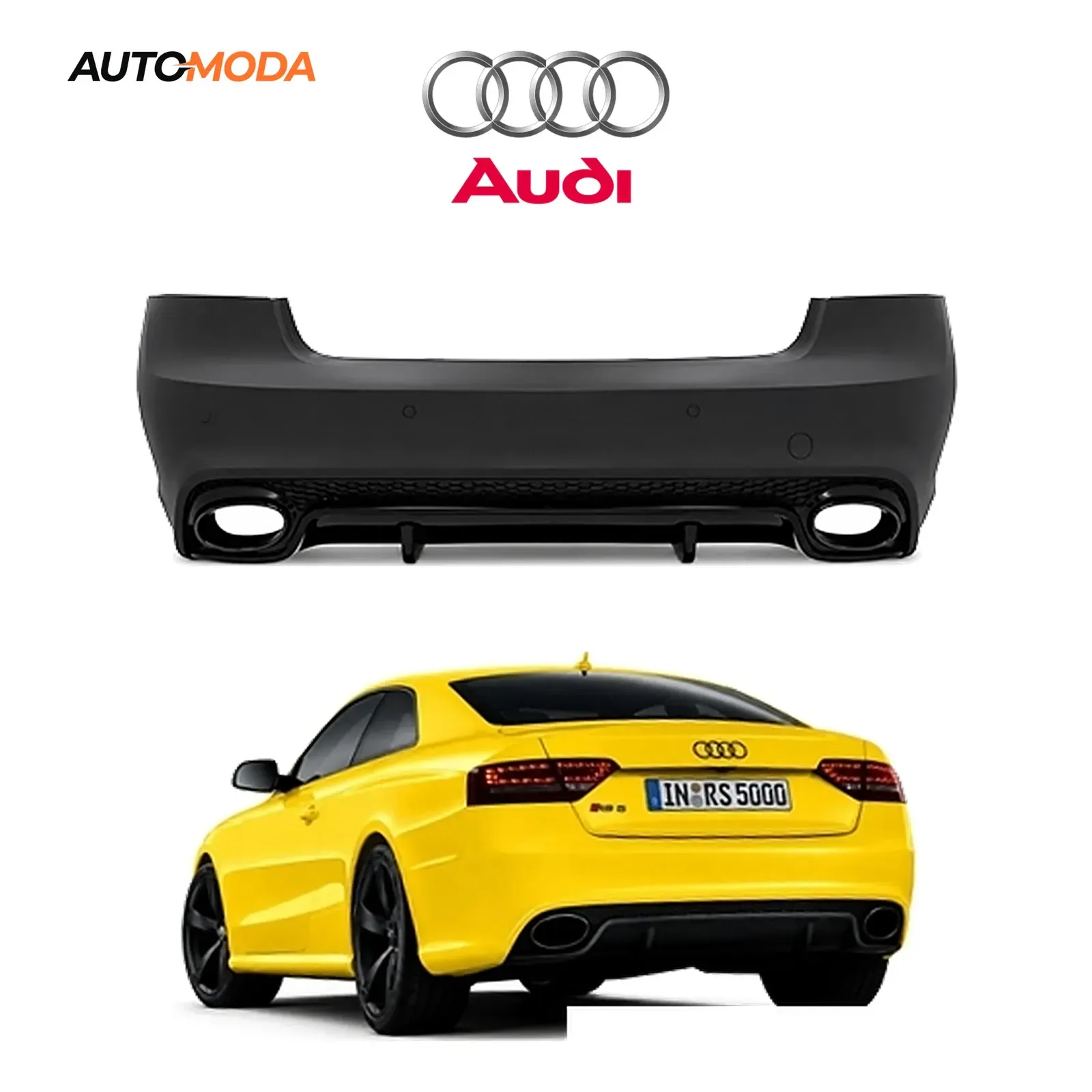 Audi A5 zadnji branik S line RS (2007 - 2012)