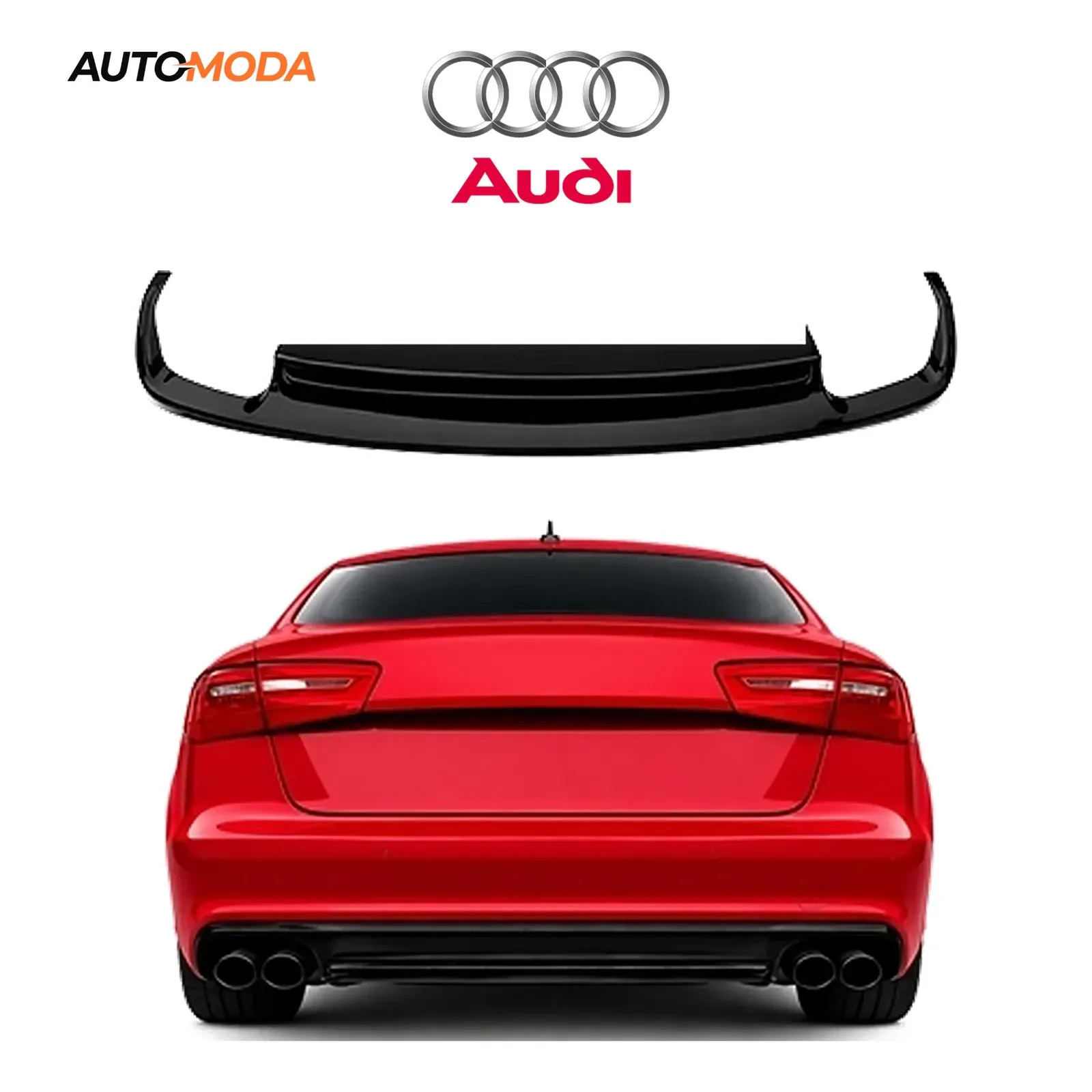 Audi A6 zadnji difuzor S line RS model 2 (2012 - 2015)