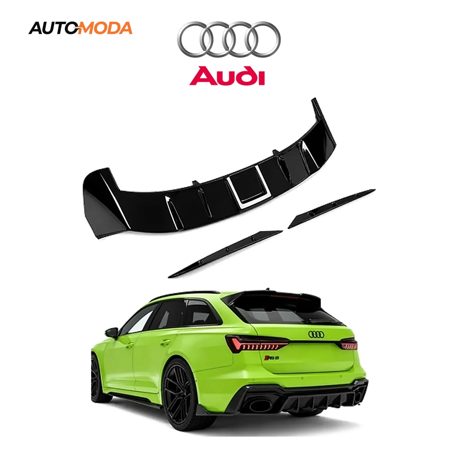 Audi A6 krovni spojler S line RS (2018 - 2024)