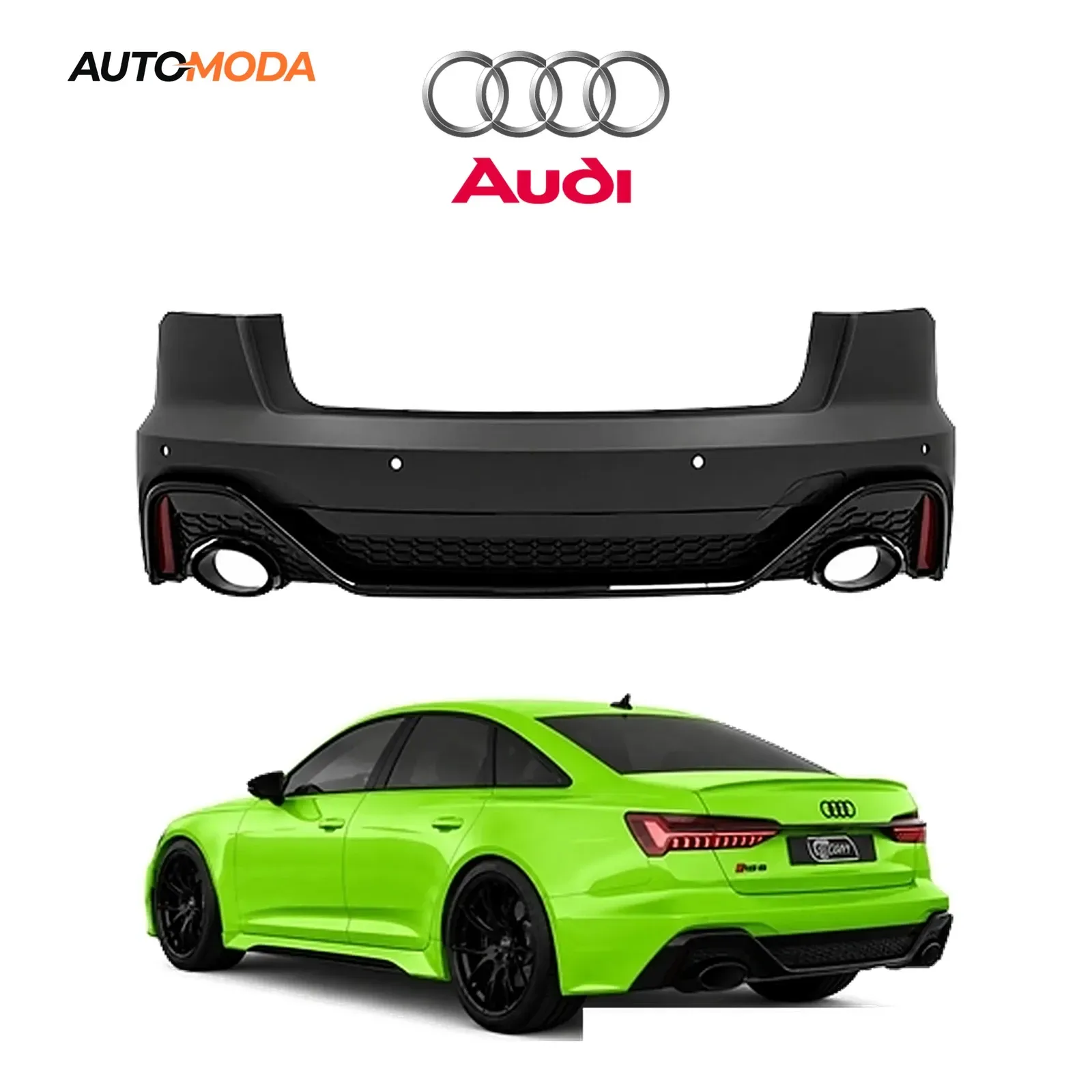 Audi A6 zadnji branik S line RS (2018 - 2024)