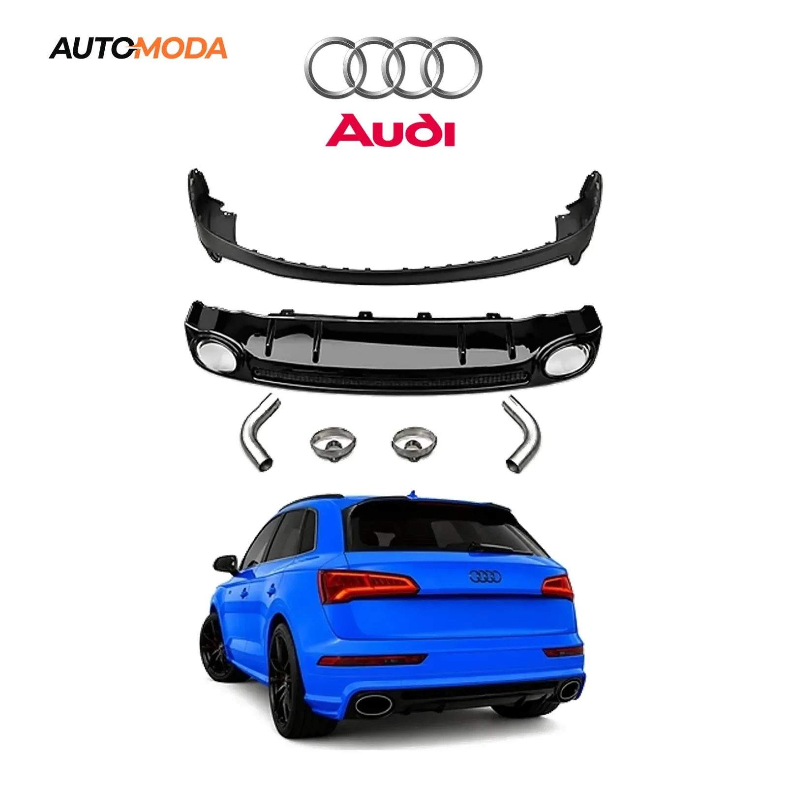 Audi Q5 body kit sa difuzorom S line RS (2018 - 2021)