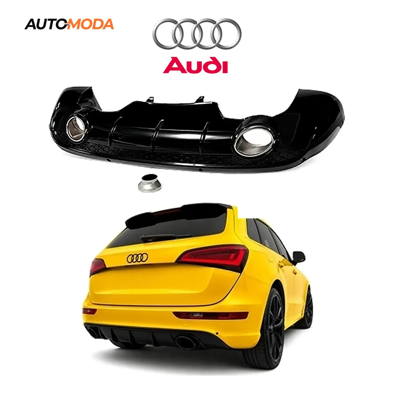 Audi Q5 zadnji difuzor S line RS (2008 - 2018)