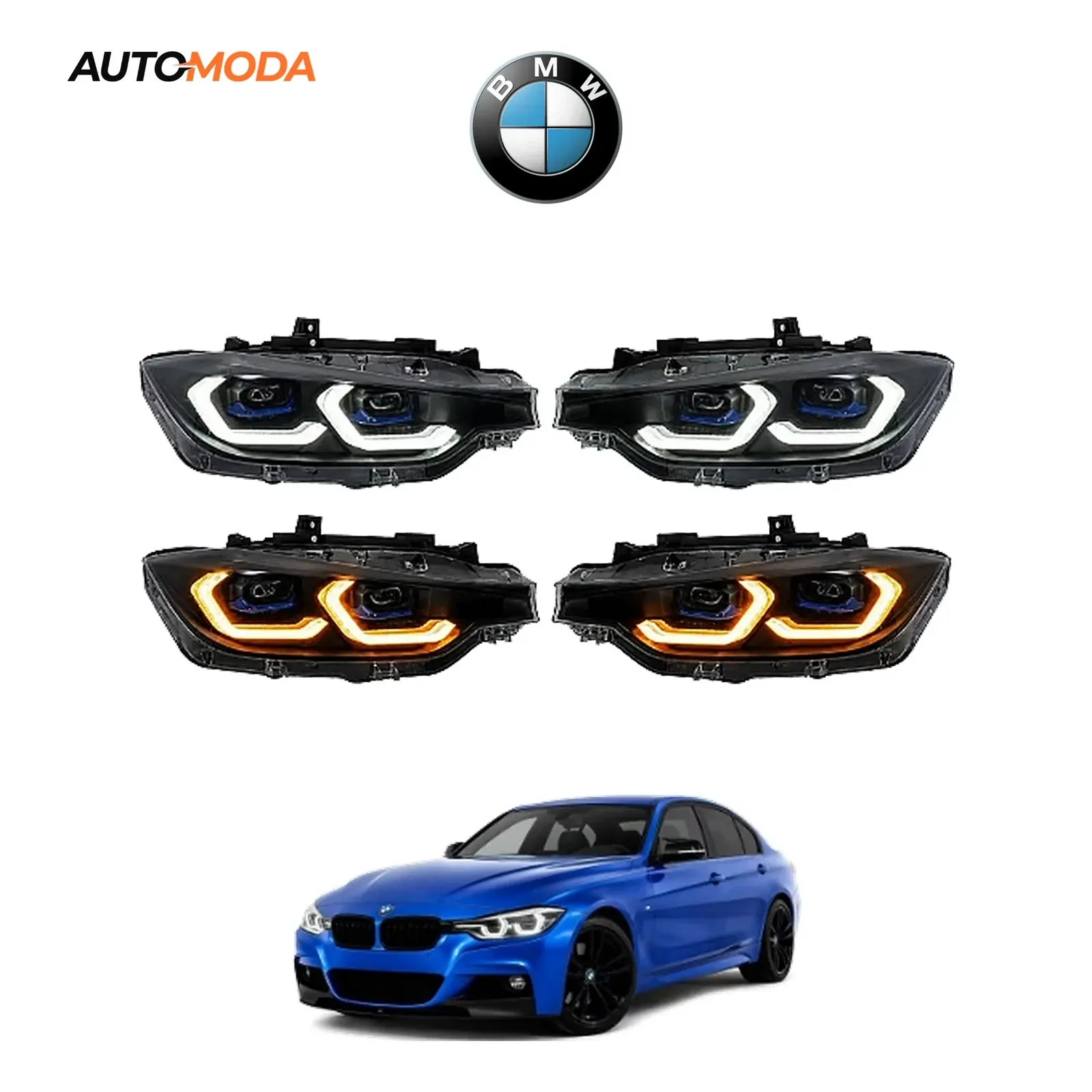 BMW 3 F30 LED farovi model 2 (2011 - 2015)