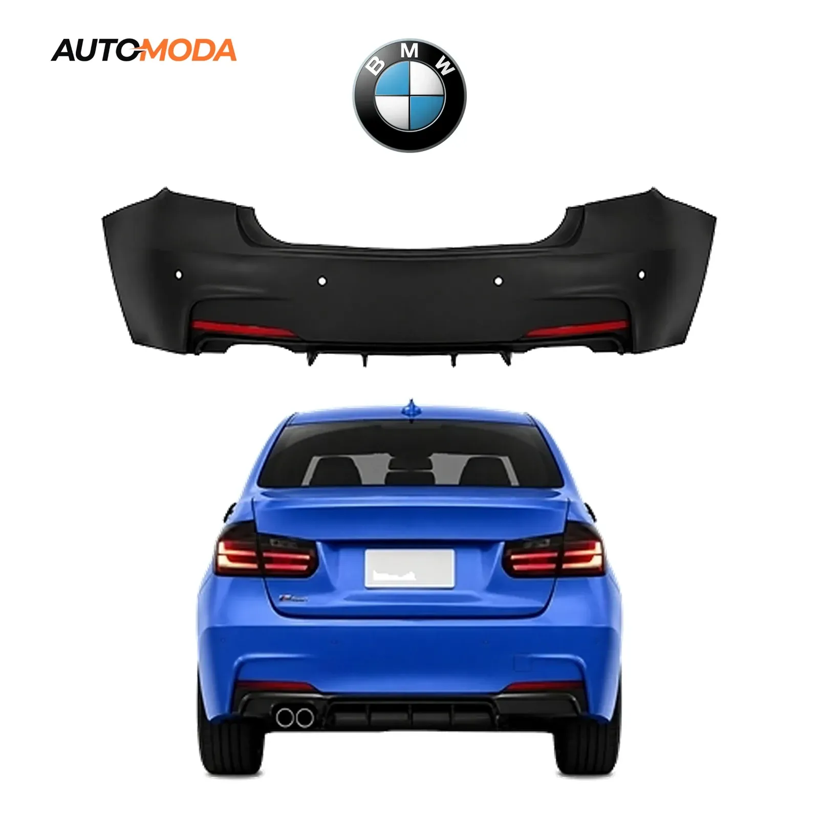 BMW 3 F30 zadnji branik M (2011 - 2019)