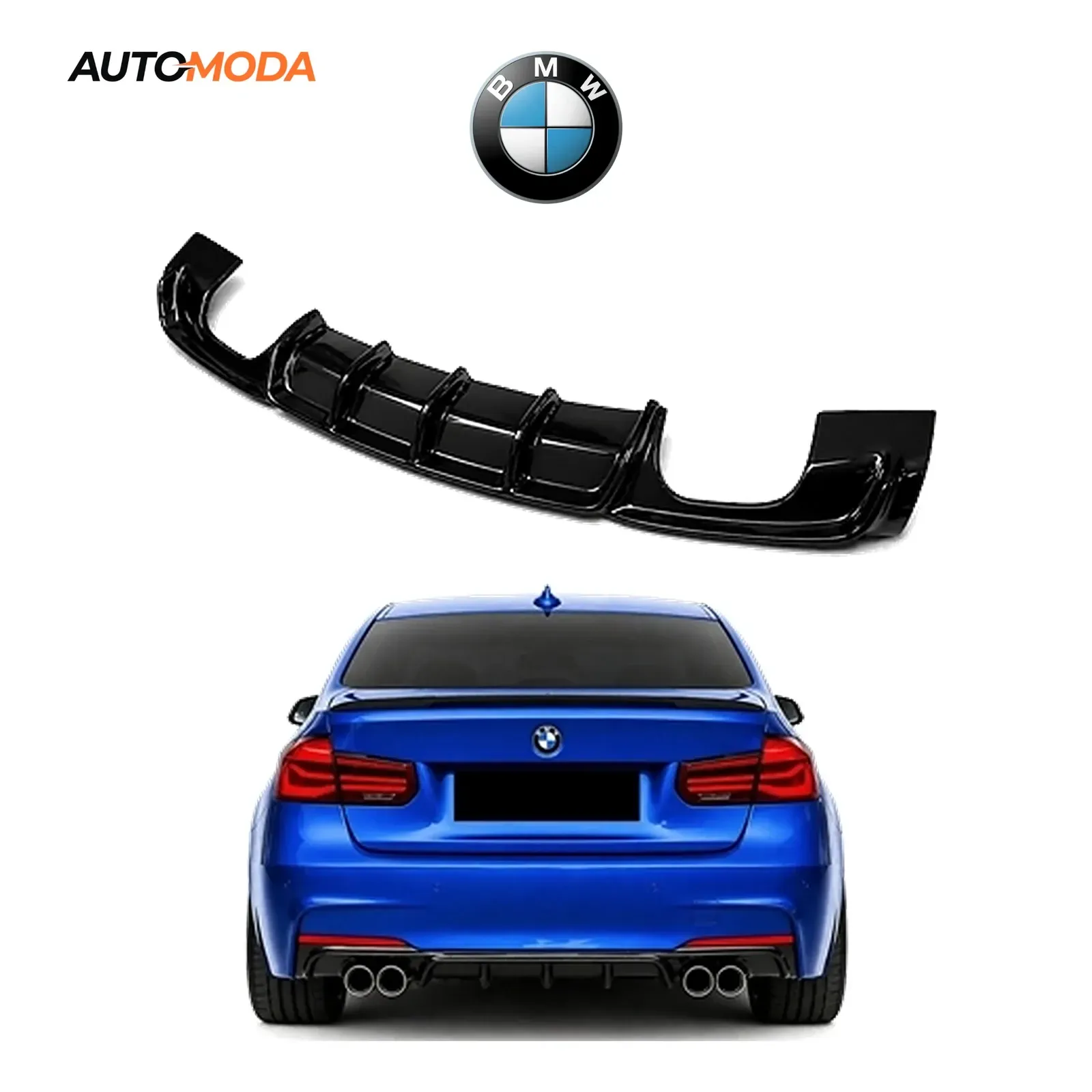 BMW 3 F30 zadnji difuzor M (2011 - 2019)