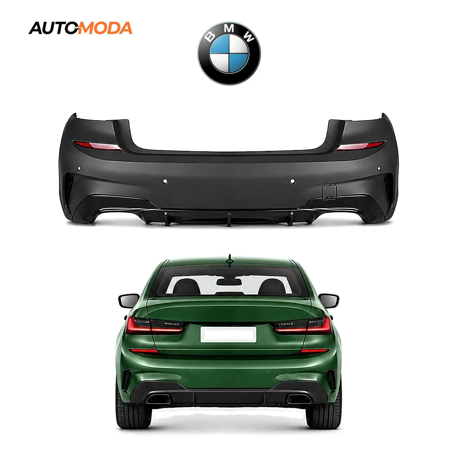 BMW 3 G20 zadnji branik M (2019 - 2022)