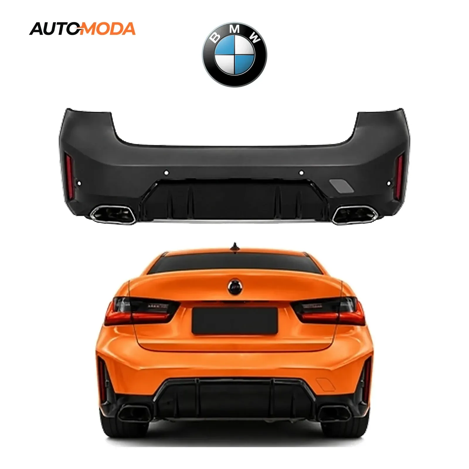 BMW 3 G20 zadnji branik M (2022 - 2025)