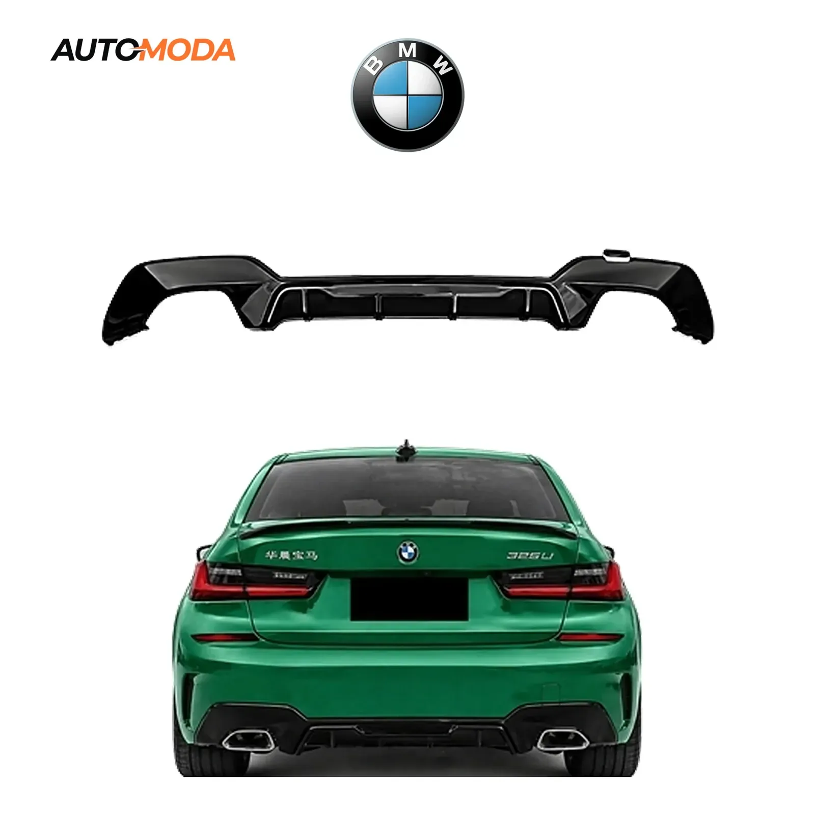 BMW 3 G20 zadnji difuzor M (2019 - 2022)