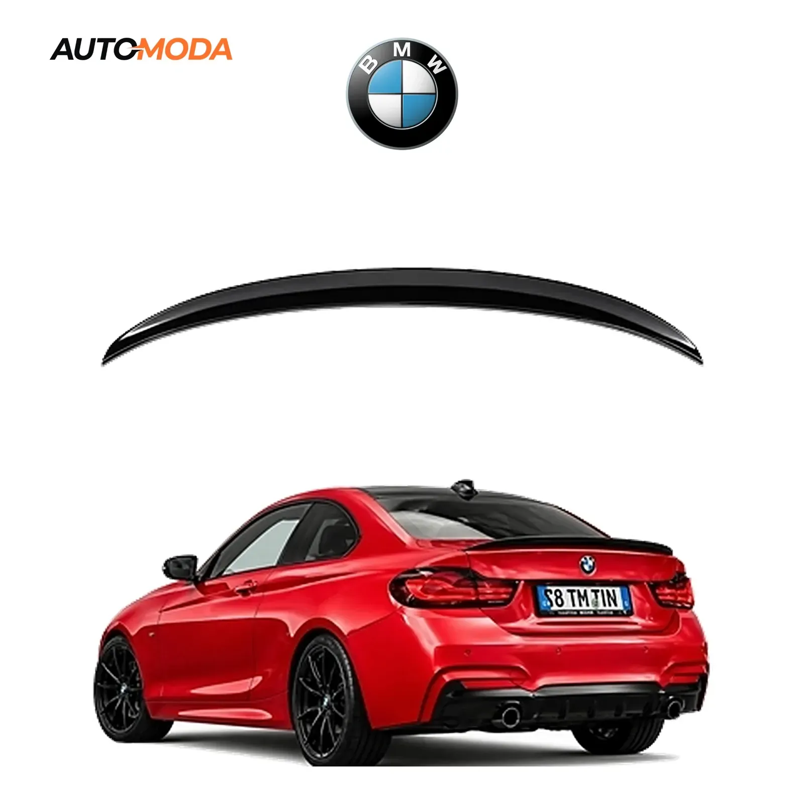 BMW 4 F32,F33,F36 spojler gepeka M (2014 - 2020)