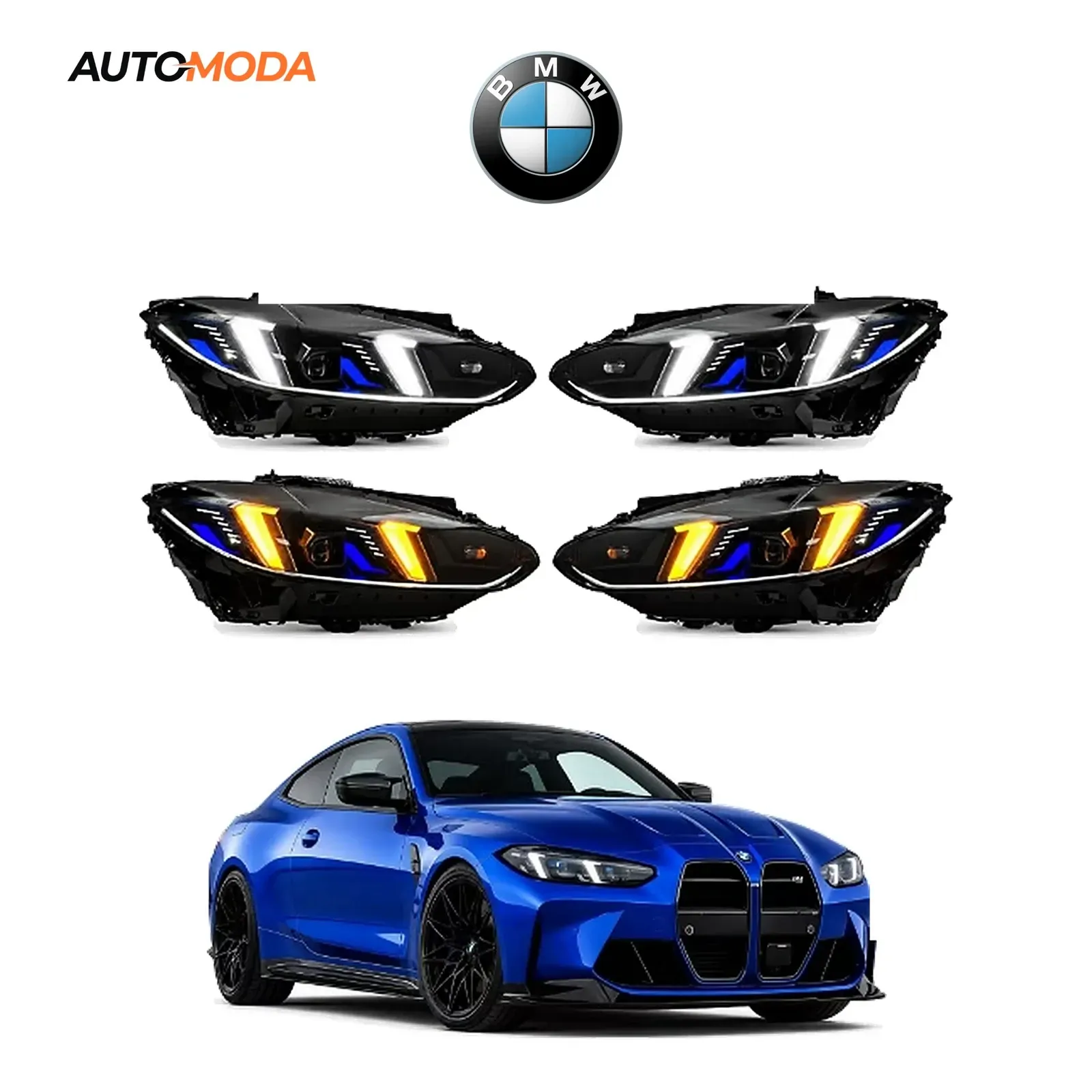 BMW 4 G22,G23,G26 LED farovi model 2 (2020 - 2024)