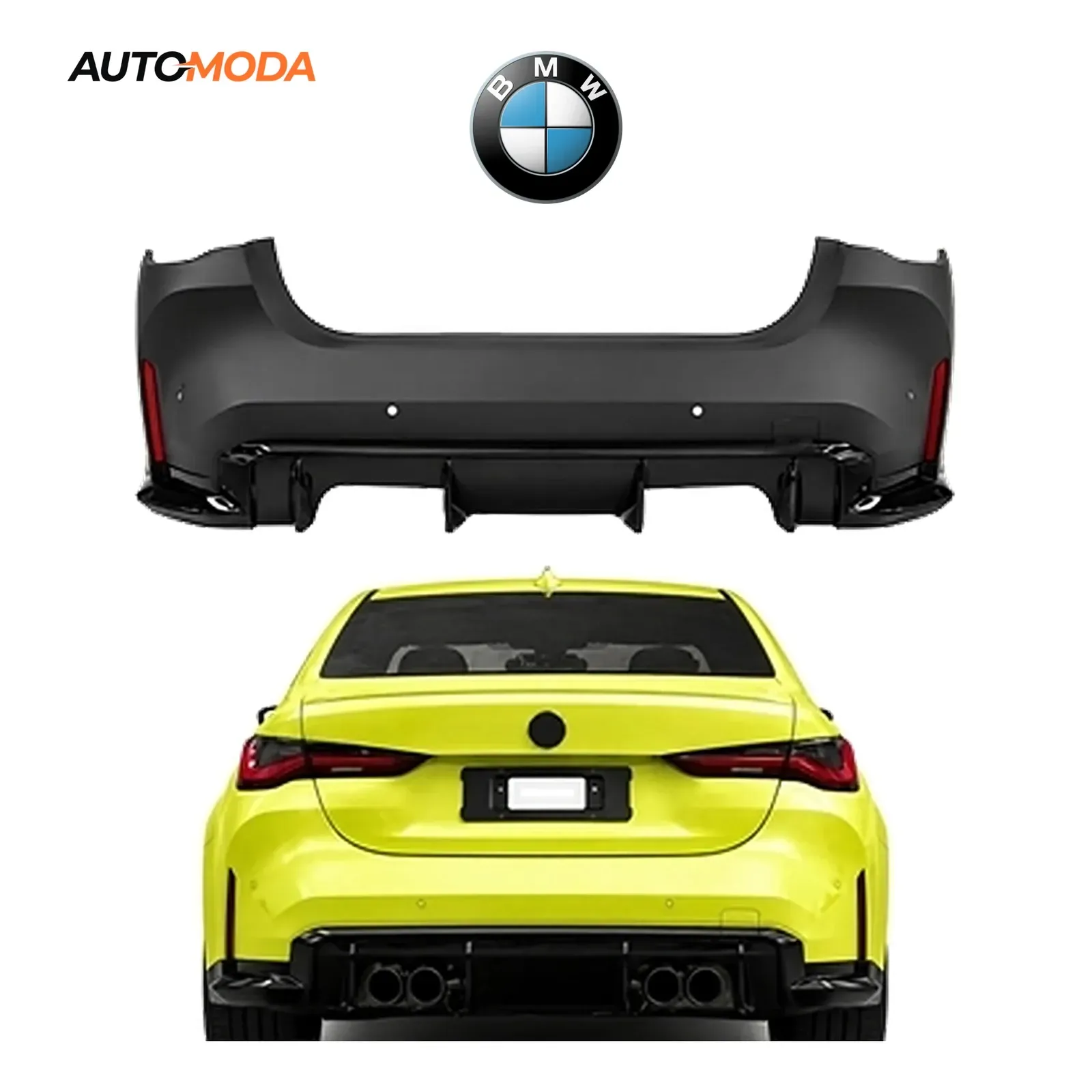 BMW 4 G22,G23,G26 zadnji branik M (2020 - 2024)