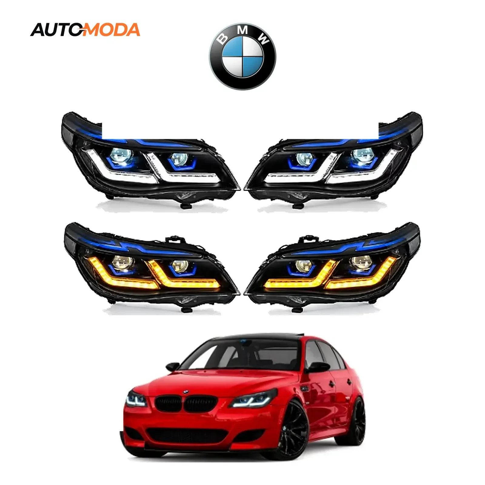 BMW 5 E60 LED farovi model 2 (2003 - 2010)