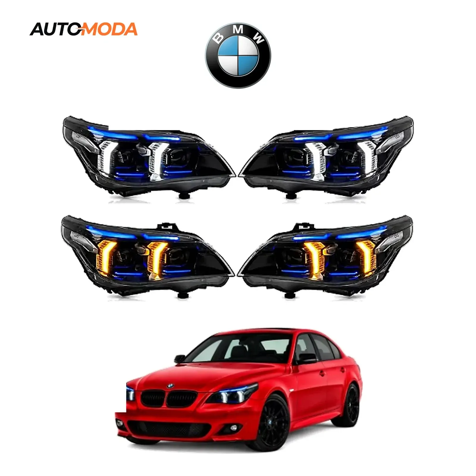 BMW 5 E60 LED farovi model 3 (2003 - 2010)