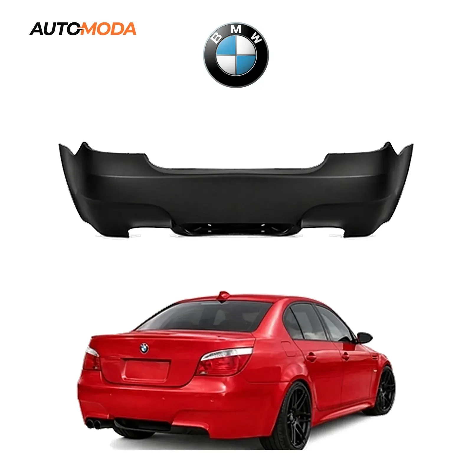 BMW 5 E60 zadnji branik M (2003 - 2010)
