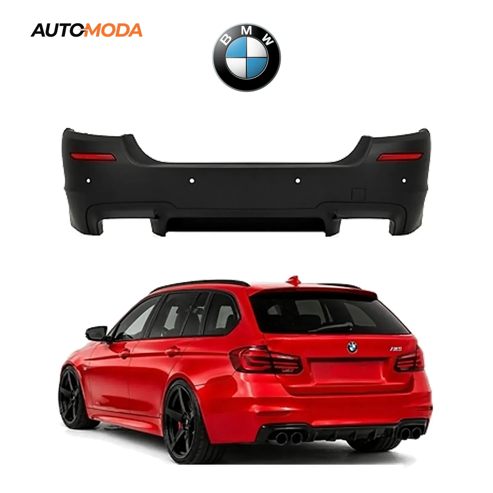 BMW 5 F10 Karavan zadnji branik M (2010 - 2013)