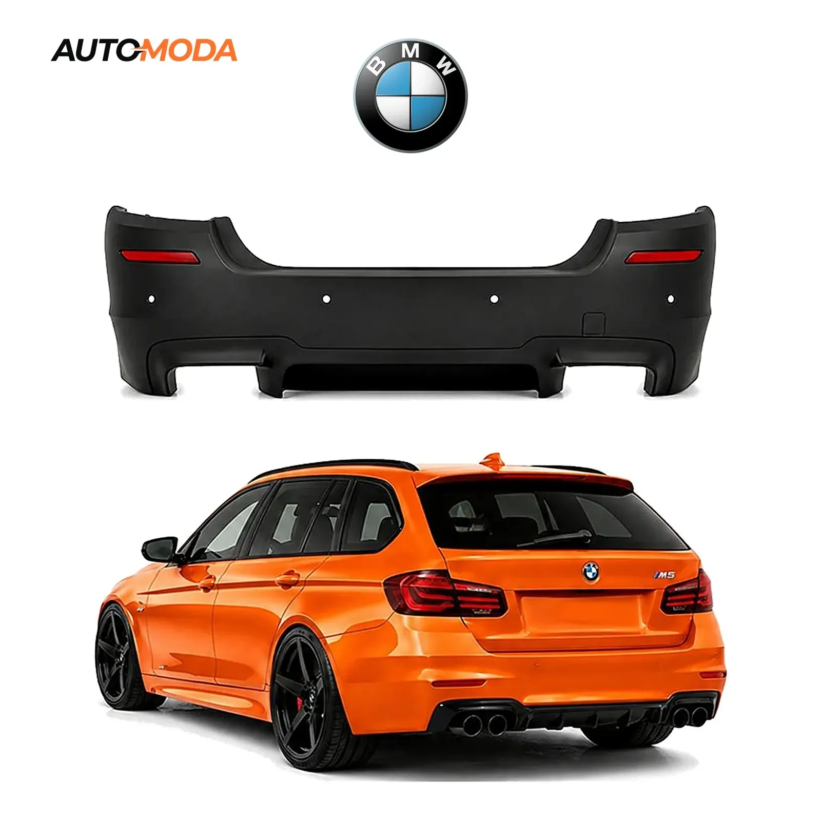 BMW 5 F10 Karavan zadnji branik M (2013 - 2017)