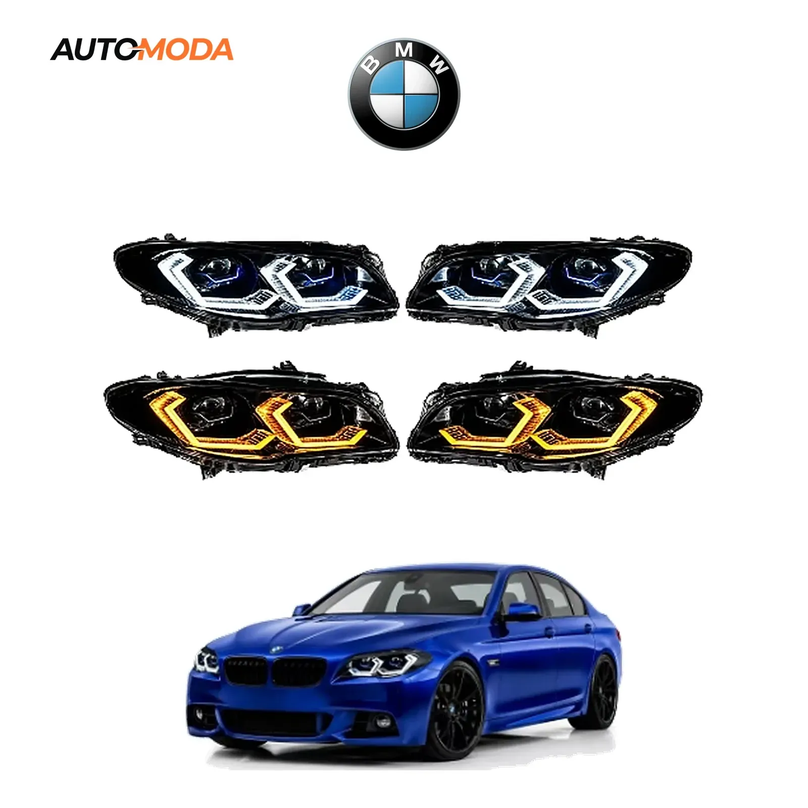 BMW 5 F10 LED farovi model 3 (2010 - 2013)