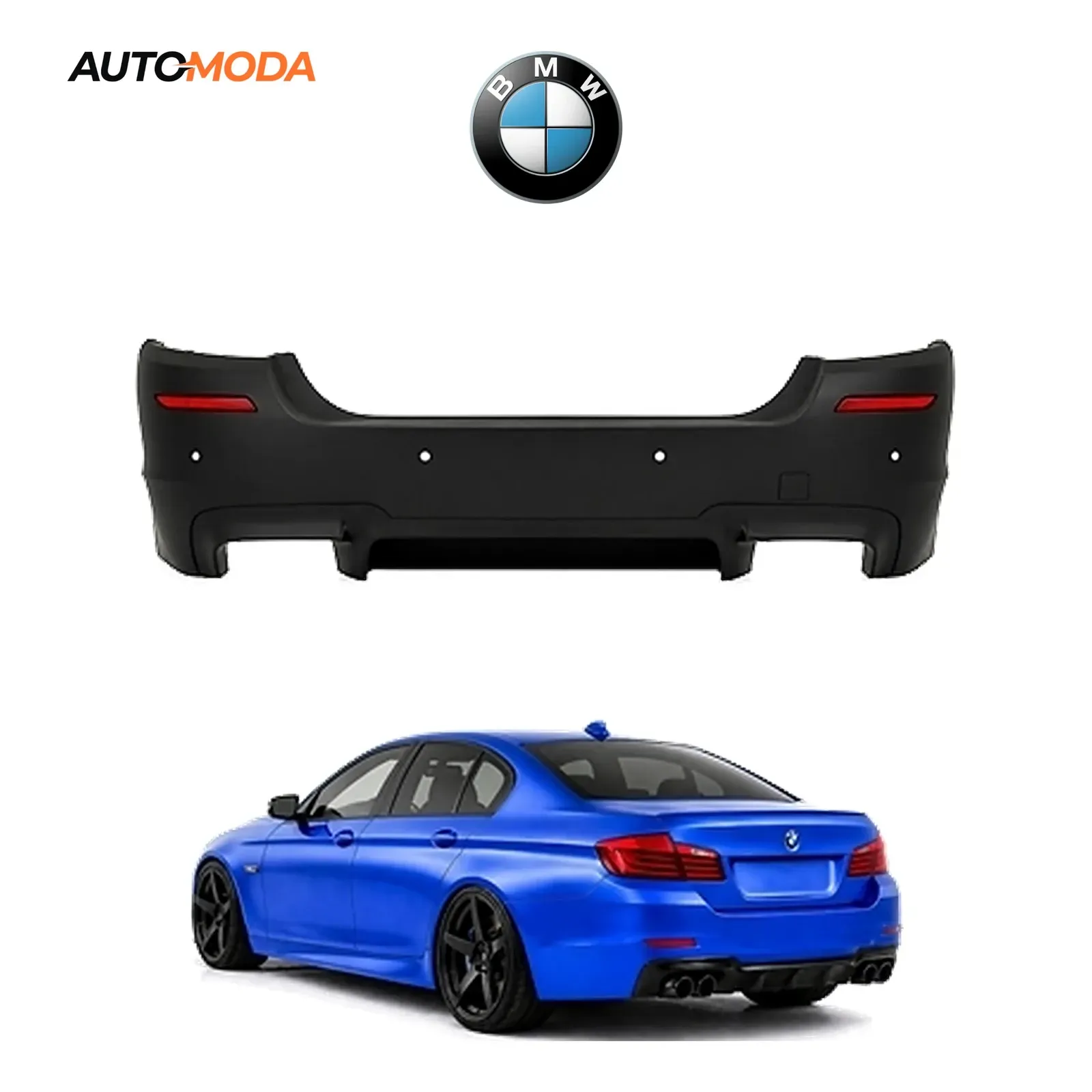 BMW 5 F10 zadnji branik M (2010 - 2013)