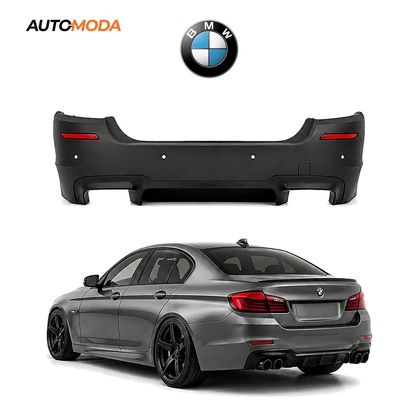 BMW 5 F10 zadnji branik M (2013 - 2017)