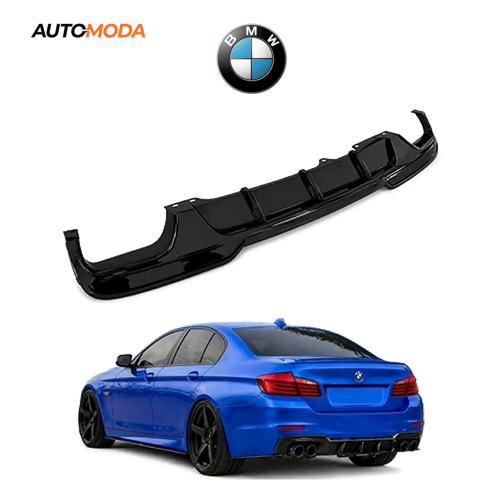 BMW 5 F10 zadnji difuzor M (2010 - 2017)