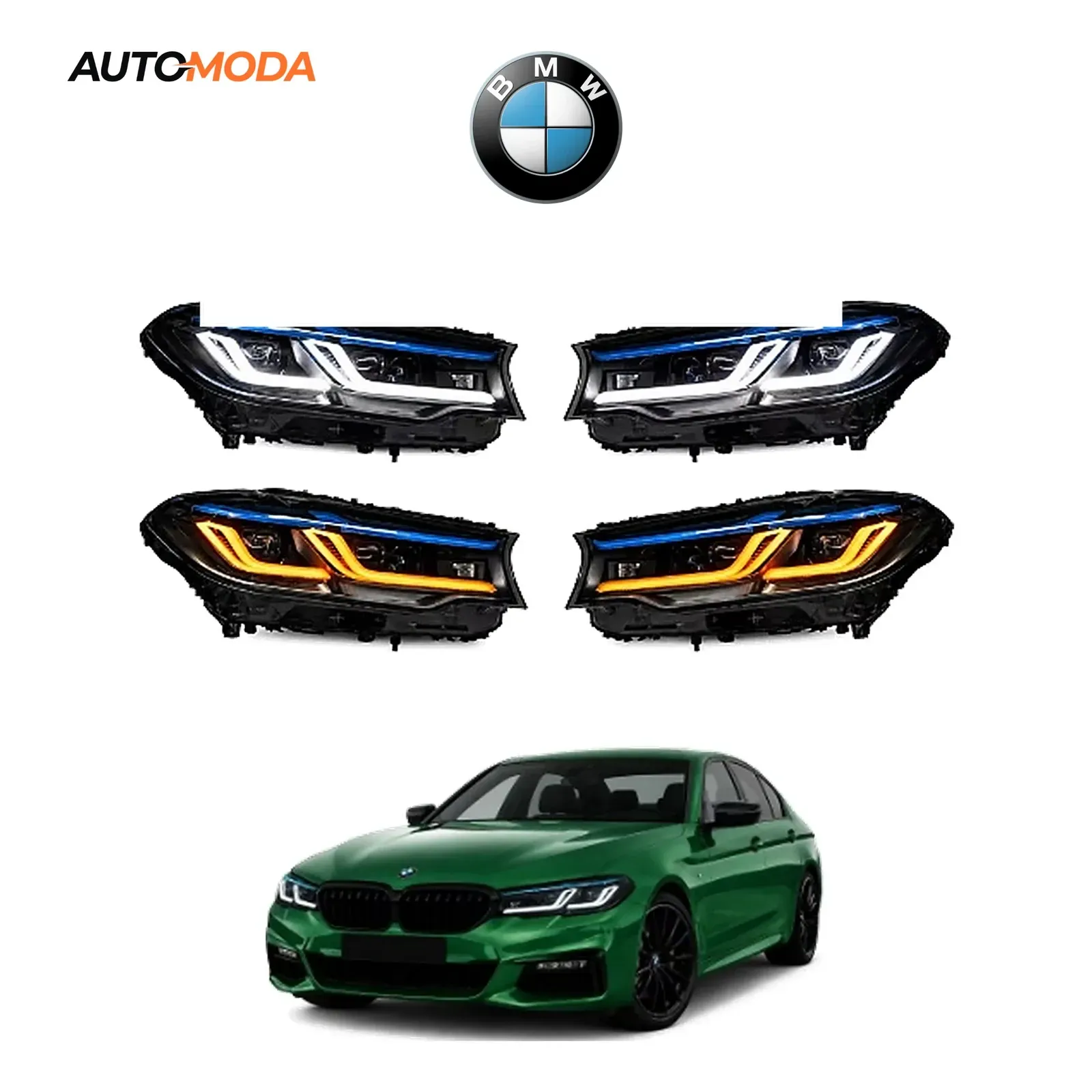 BMW 5 G30 LED farovi model 2 (2017 - 2022)