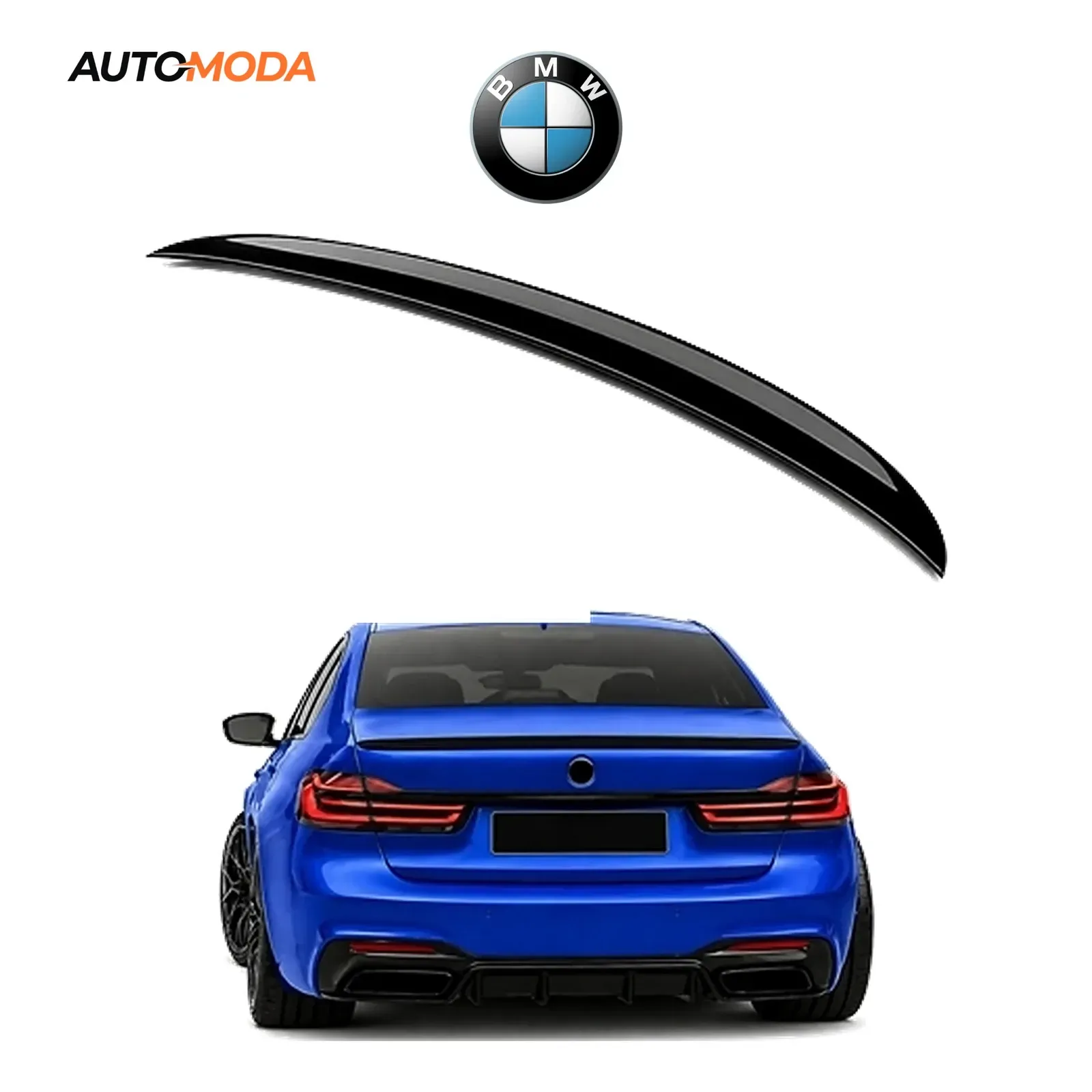 BMW 7 G12 spojler gepeka M (2019 - 2023)