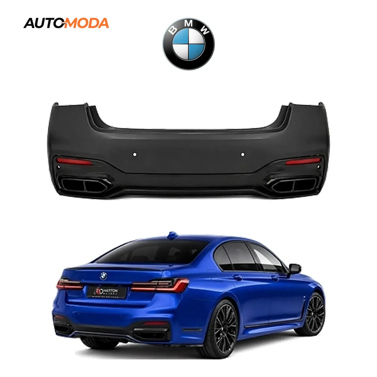 BMW 7 G12 zadnji branik M (2019 - 2023)