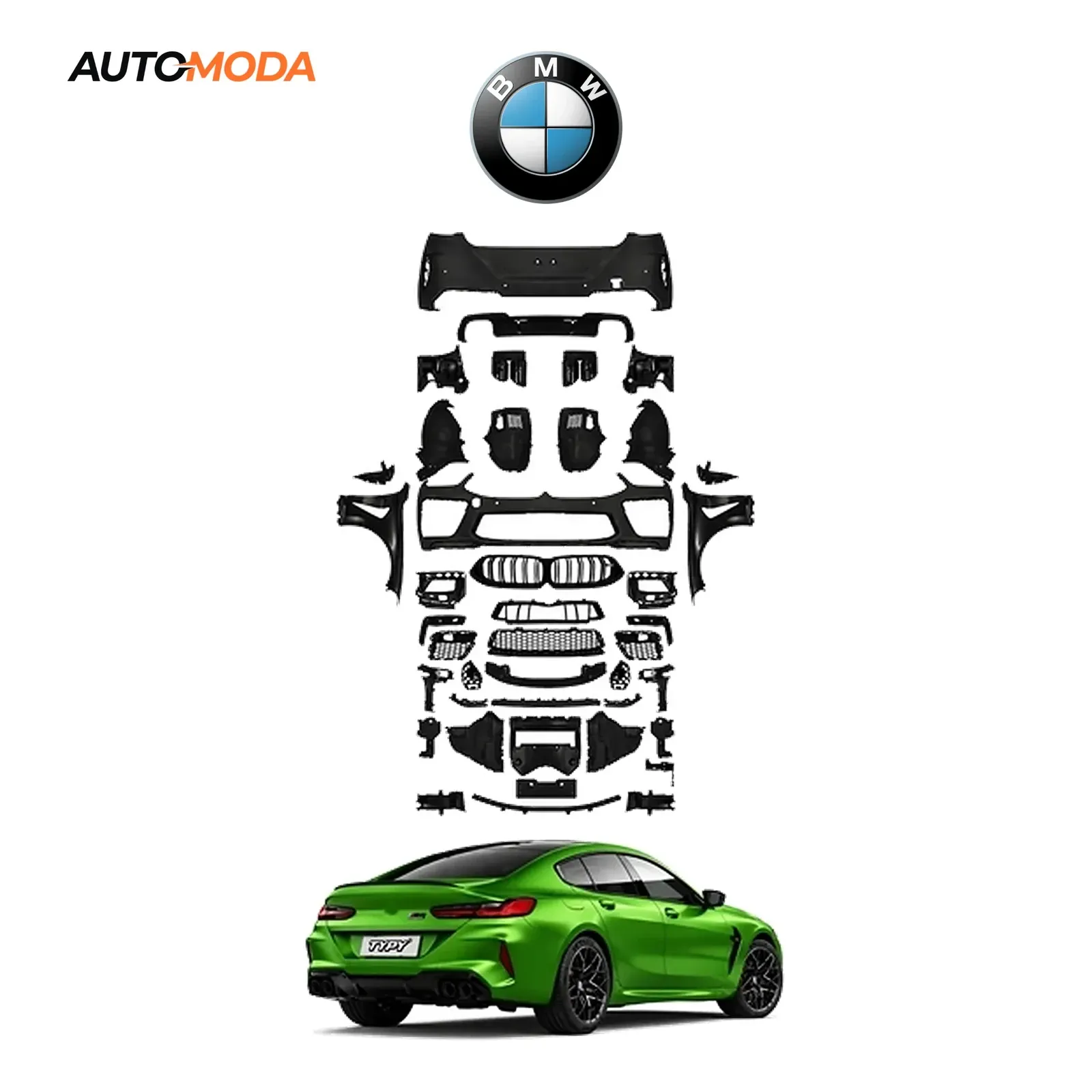 BMW 8 G14 G15 G16 body kit M (2018 - 2025)