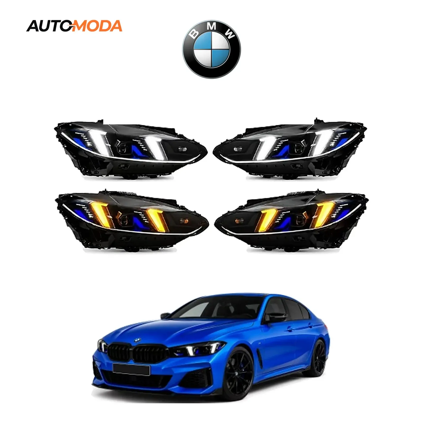 BMW 8 G14 G15 G16 LED farovi model 2 (2018 - 2025)