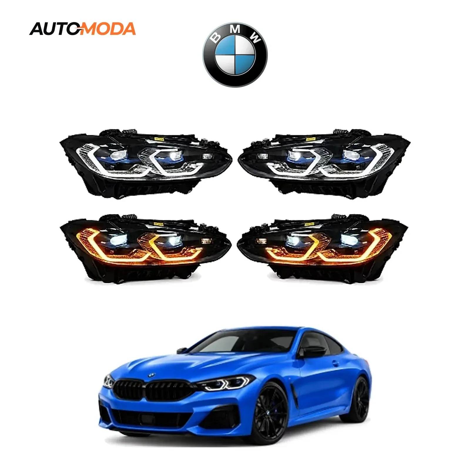 BMW 8 G14 G15 G16 LED farovi (2018 - 2025)
