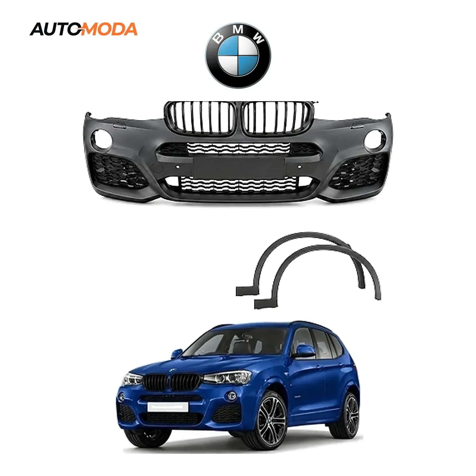 BMW X3 F25 prednji branik M (2011 - 2014)