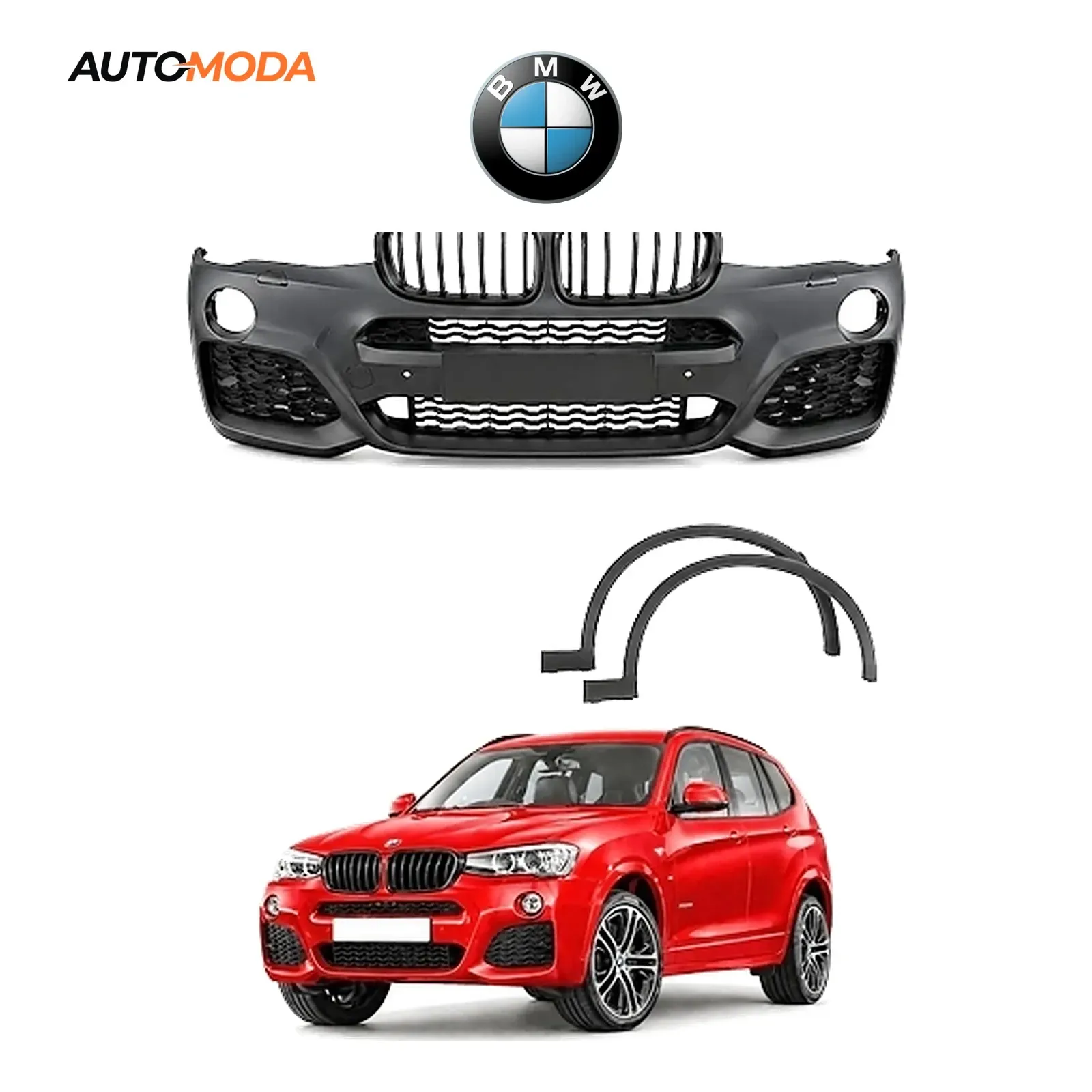 BMW X3 F25 prednji branik M (2014 - 2018)