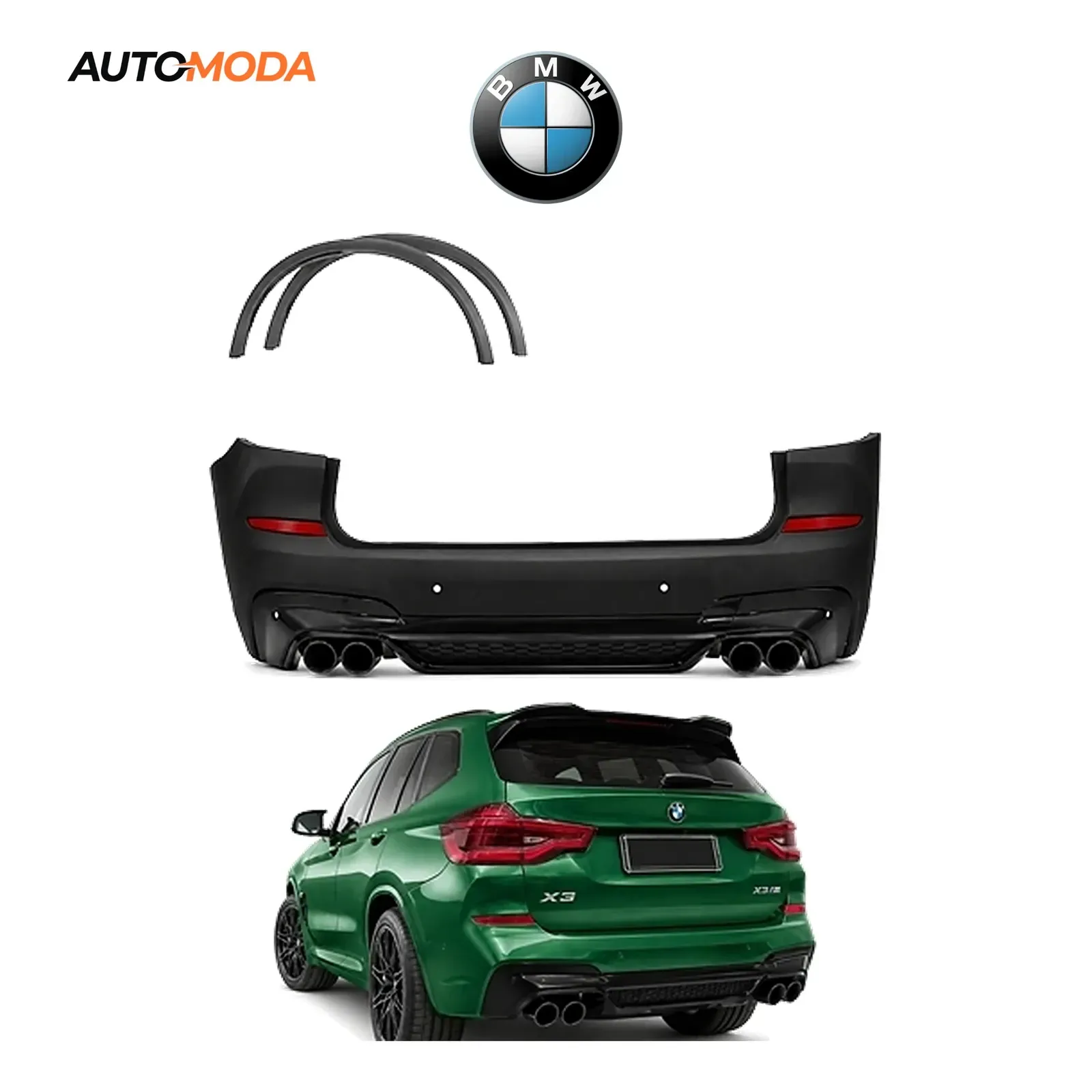 BMW X3 G01 zadnji branik M (2018 - 2022)