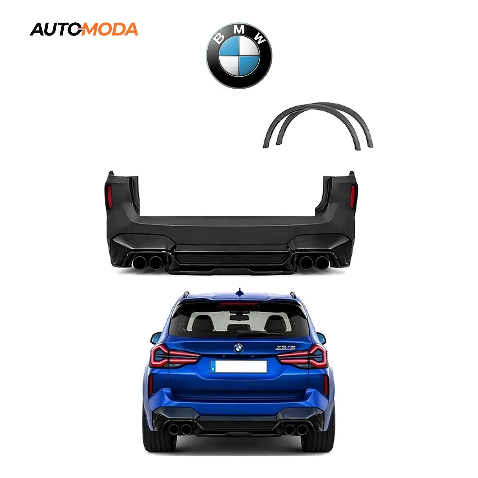 BMW X3 G01 zadnji branik M (2022 - 2024)