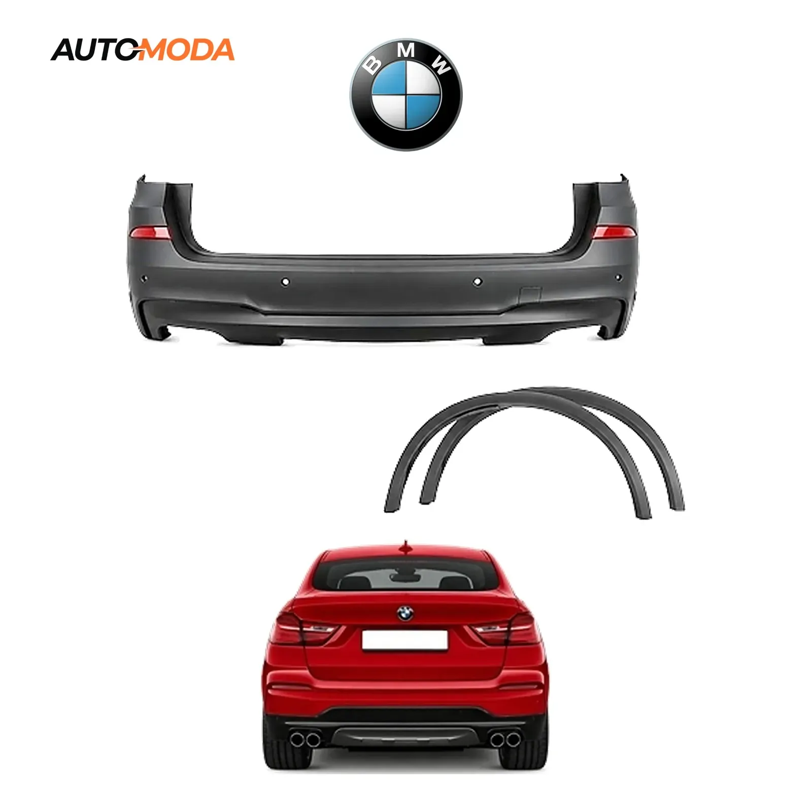 BMW X4 F26 zadnji branik M (2014 - 2018)