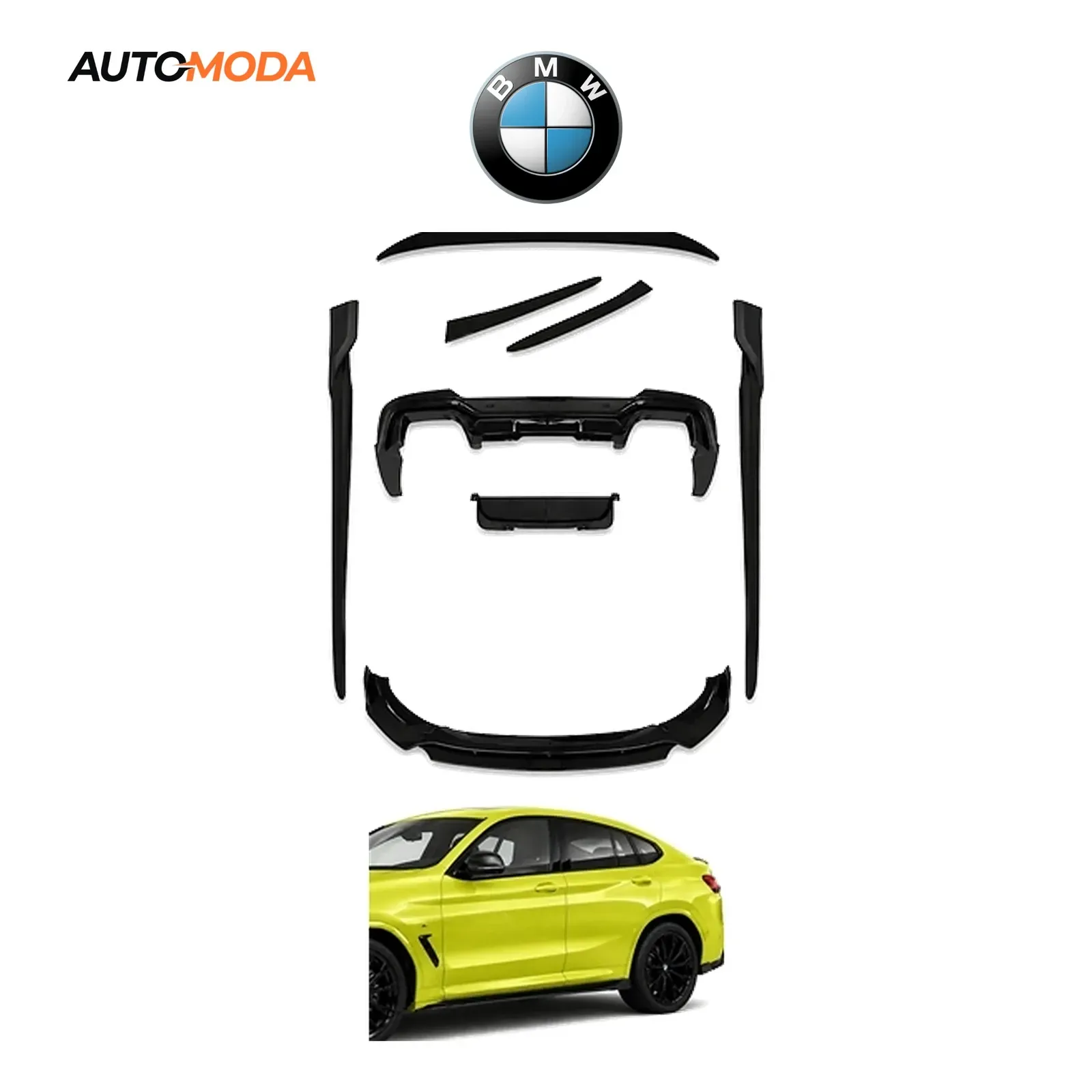 BMW X4 G02 aero kit M (2018 - 2021)