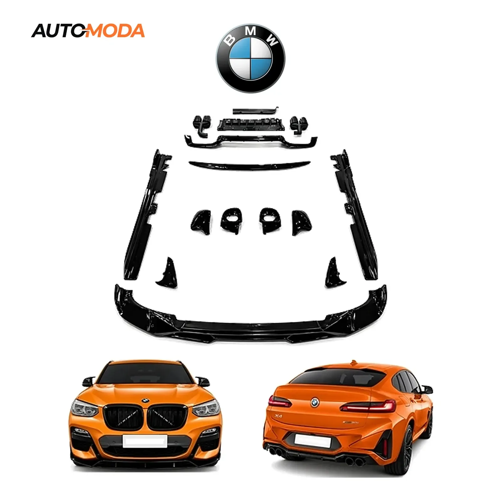 BMW X4 G02 aero kit M (2021 - 2024)