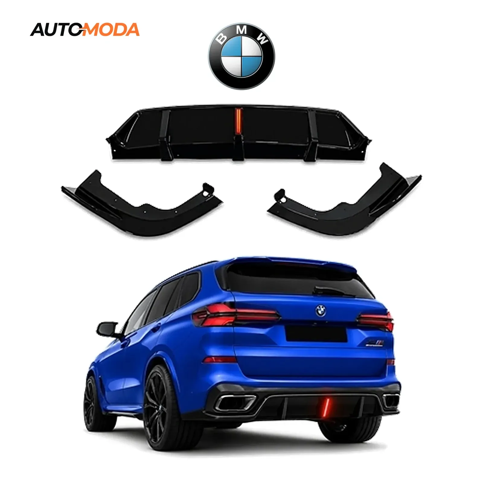 BMW X5 G05 zadnji difuzor LED M (2018 - 2026)